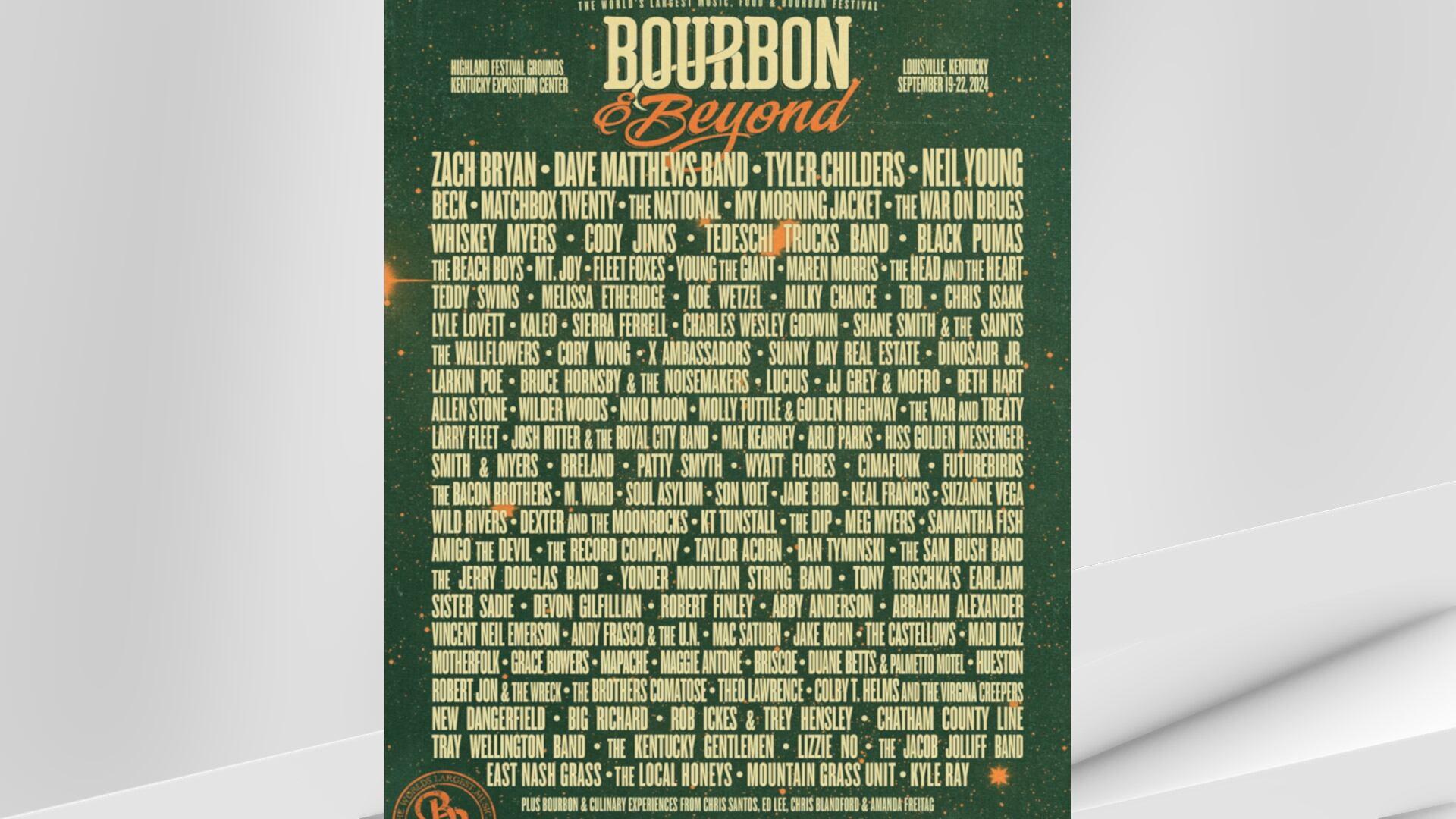 Bourbon & Beyond releases 2025 lineup