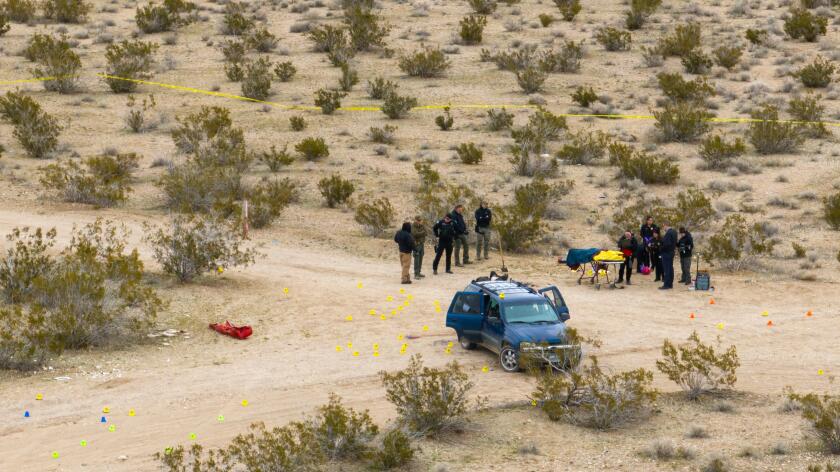 6 People Found Shot To Death In El Mirage In San Bernardino County Desert