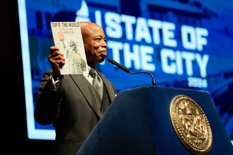 10 nyc 'state of the city' takeaways: nyc to regulate e-bikes, label social media 'health hazard,' throw 400th birthday bash