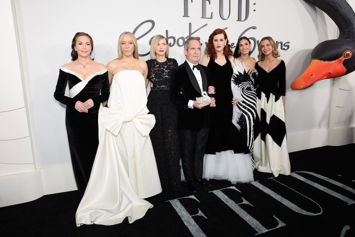 Demi Moore, Calista Flockhart Wow in Coordinated Looks at the ‘Feud ...