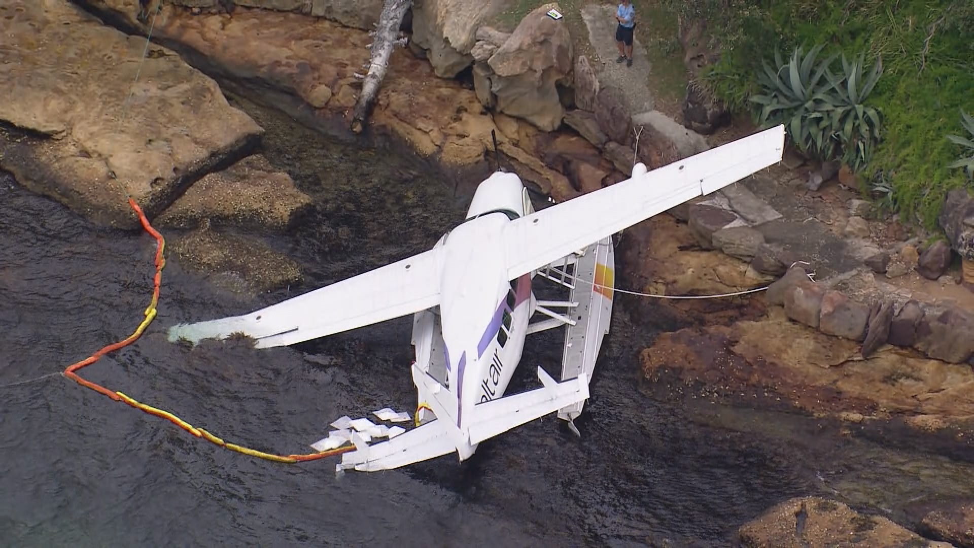 Passengers In 'shock' After Seaplane Crashes In Sydney Harbour