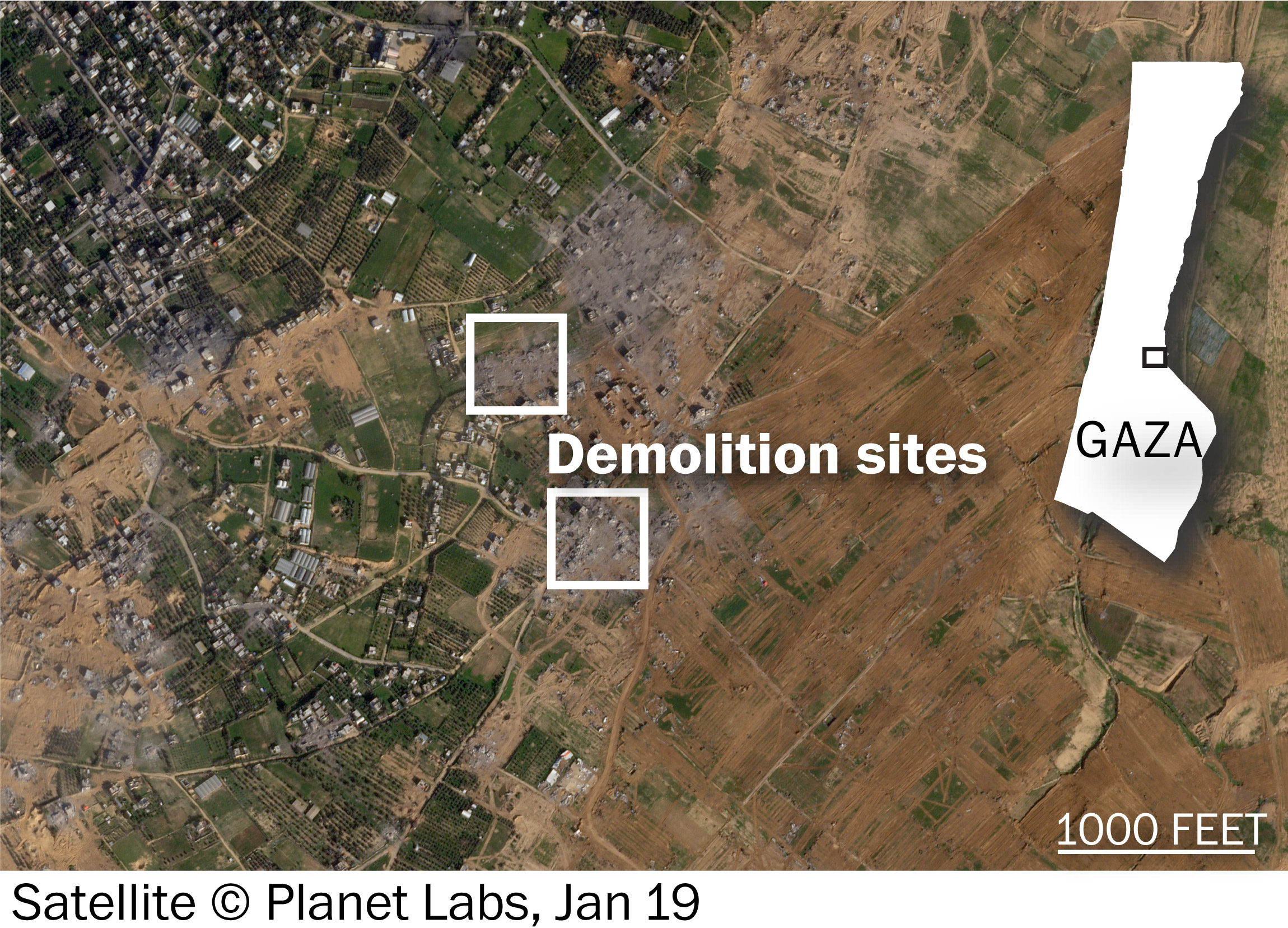 What To Know About Israel’s Controversial ‘buffer Zone’ In Gaza