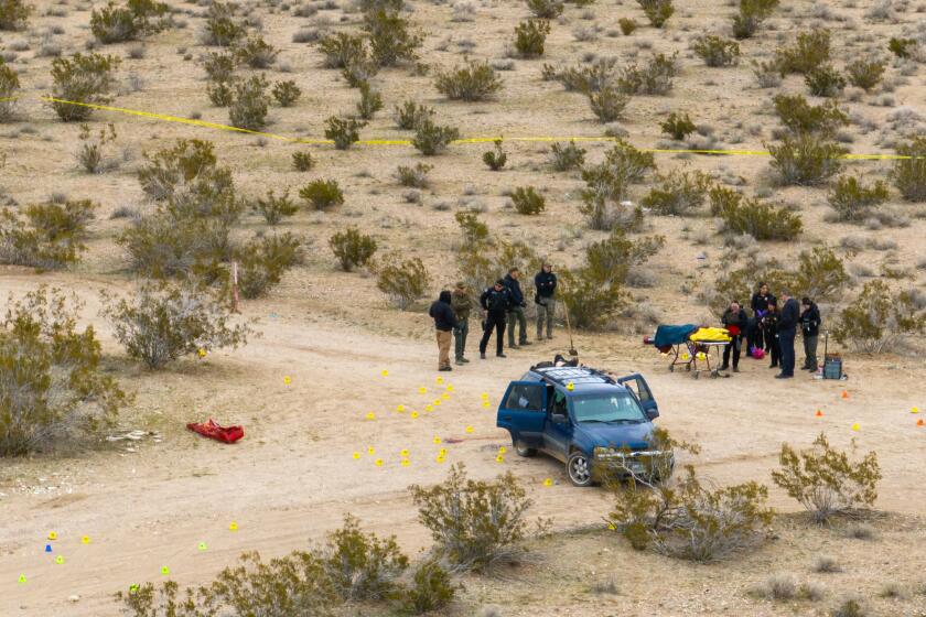 6 People Found Shot To Death In El Mirage In San Bernardino County Desert