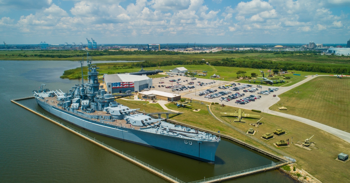 <p> The USS Alabama Battleship is well-known for its history in World War II.  </p> <p> It was decommissioned in 1947, but instead of being scrapped, the warship was turned into the main attraction of a Memorial Park opened in Mobile in 1965. </p> <p> These days, visitors can tour the park, learn about the ship’s decorated history, and enjoy stunning views.</p><p>  <p class=""><a href="https://financebuzz.com/extra-newsletter-signup-testimonials-synd?utm_source=msn&utm_medium=feed&synd_slide=2&synd_postid=15845&synd_backlink_title=Get+expert+advice+on+making+more+money+-+sent+straight+to+your+inbox.&synd_backlink_position=3&synd_slug=extra-newsletter-signup-testimonials-synd">Get expert advice on making more money - sent straight to your inbox.</a></p>  </p>