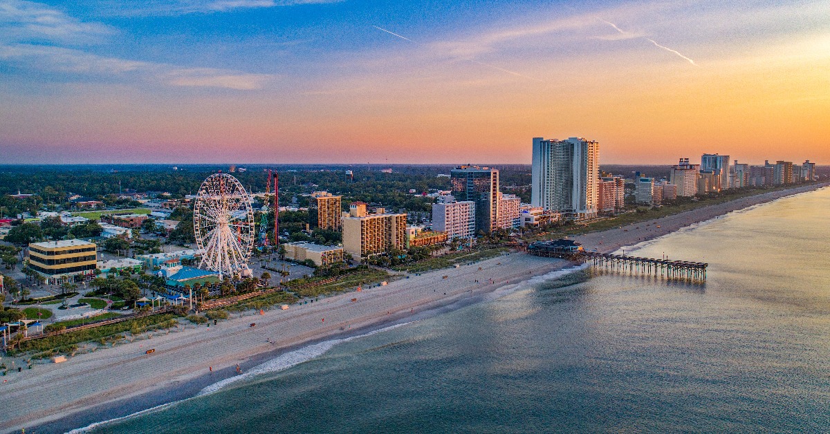 <p> Myrtle Beach is a collection of beach communities along 60 miles of beautiful Atlantic shoreline.  </p> <p> From a famed boardwalk to live music and theater to hundreds of restaurants and dozens of golf courses, there’s something to do in every corner of Myrtle Beach.  </p>