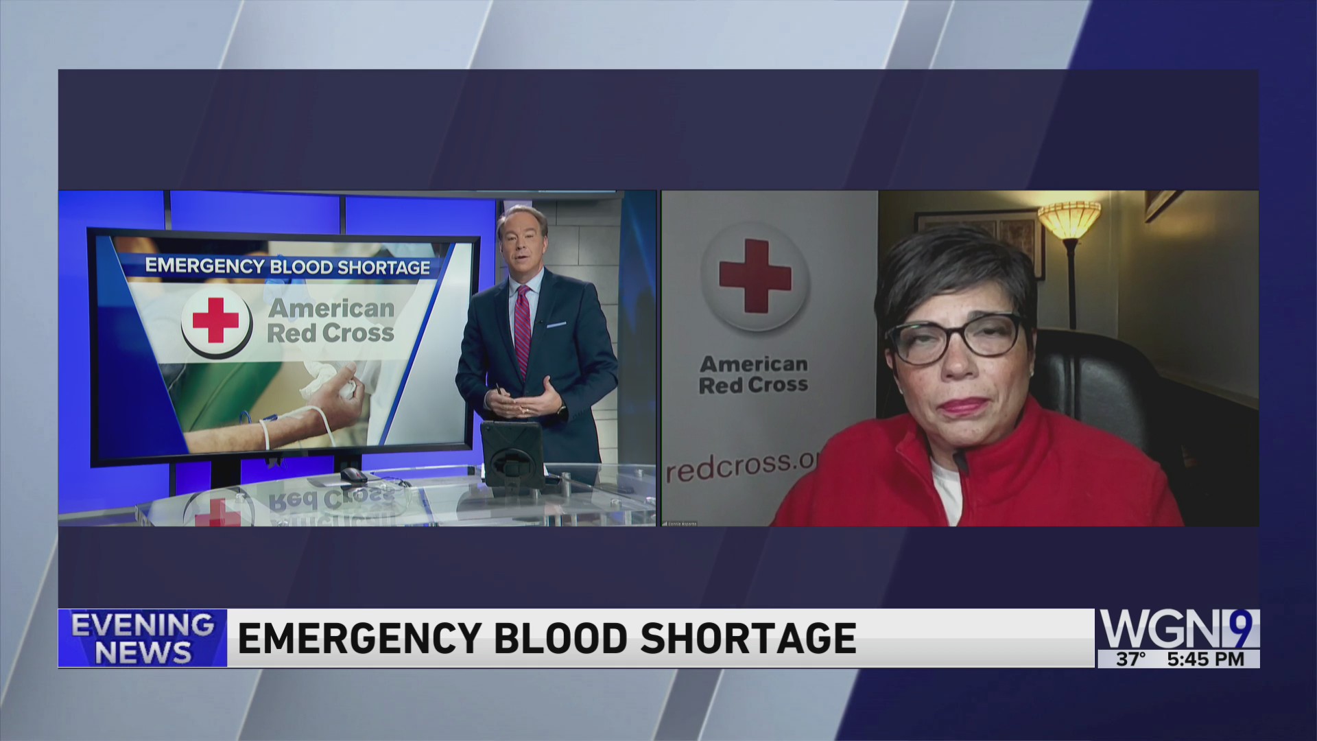 Red Cross On Emergency Blood Shortage