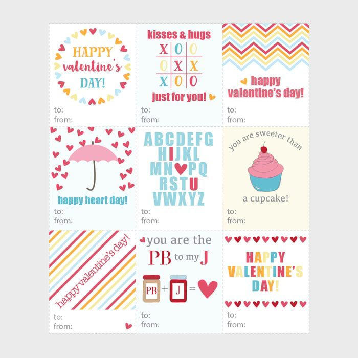 30 Free Printable Valentine’s Day Cards That Show Just How Much You Care