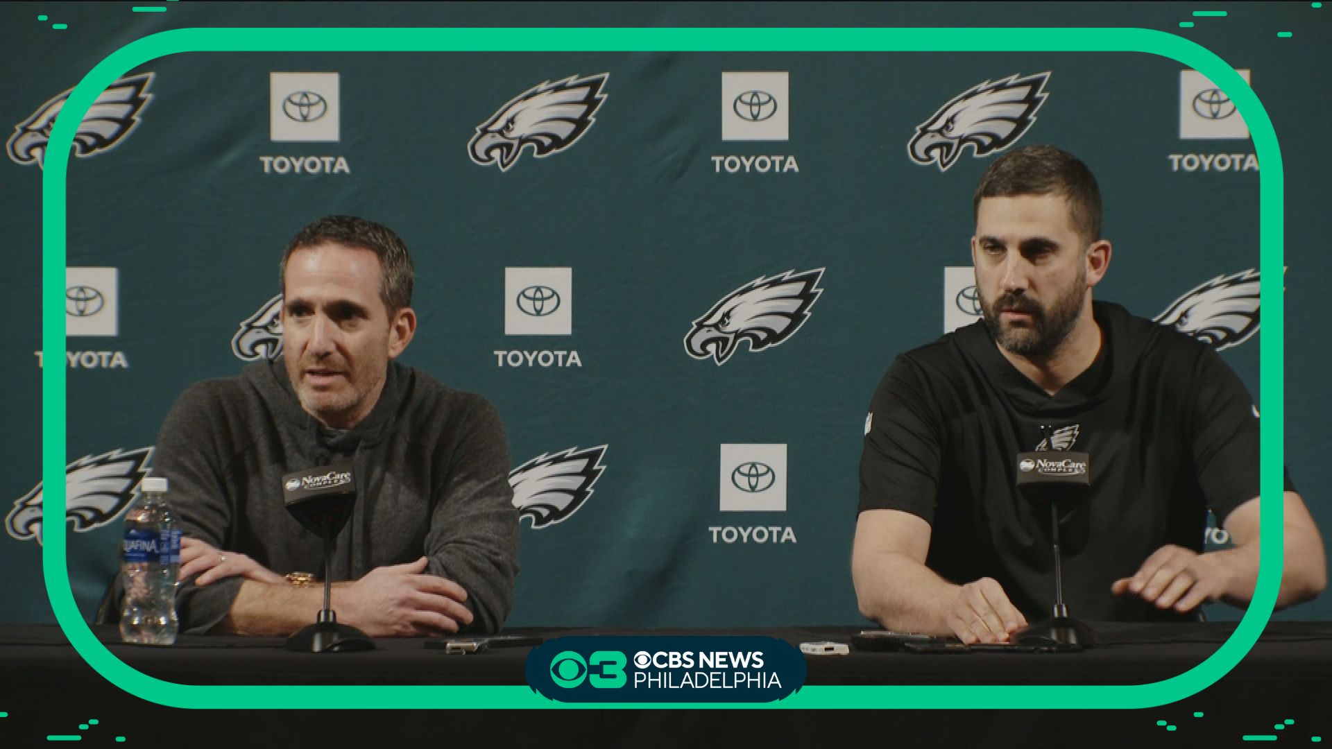 Philadelphia Eagles GM Howie Roseman, Head Coach Nick Sirianni End Of ...