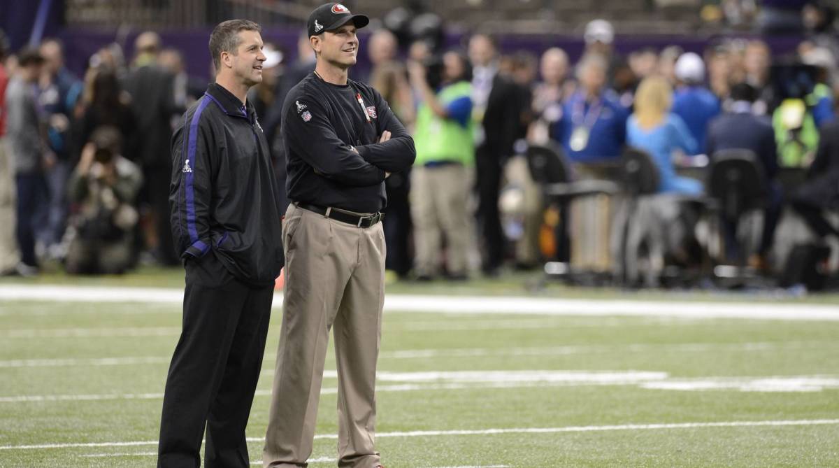 Jim Harbaugh To Face Brother John, Ravens In First Year As Chargers HC