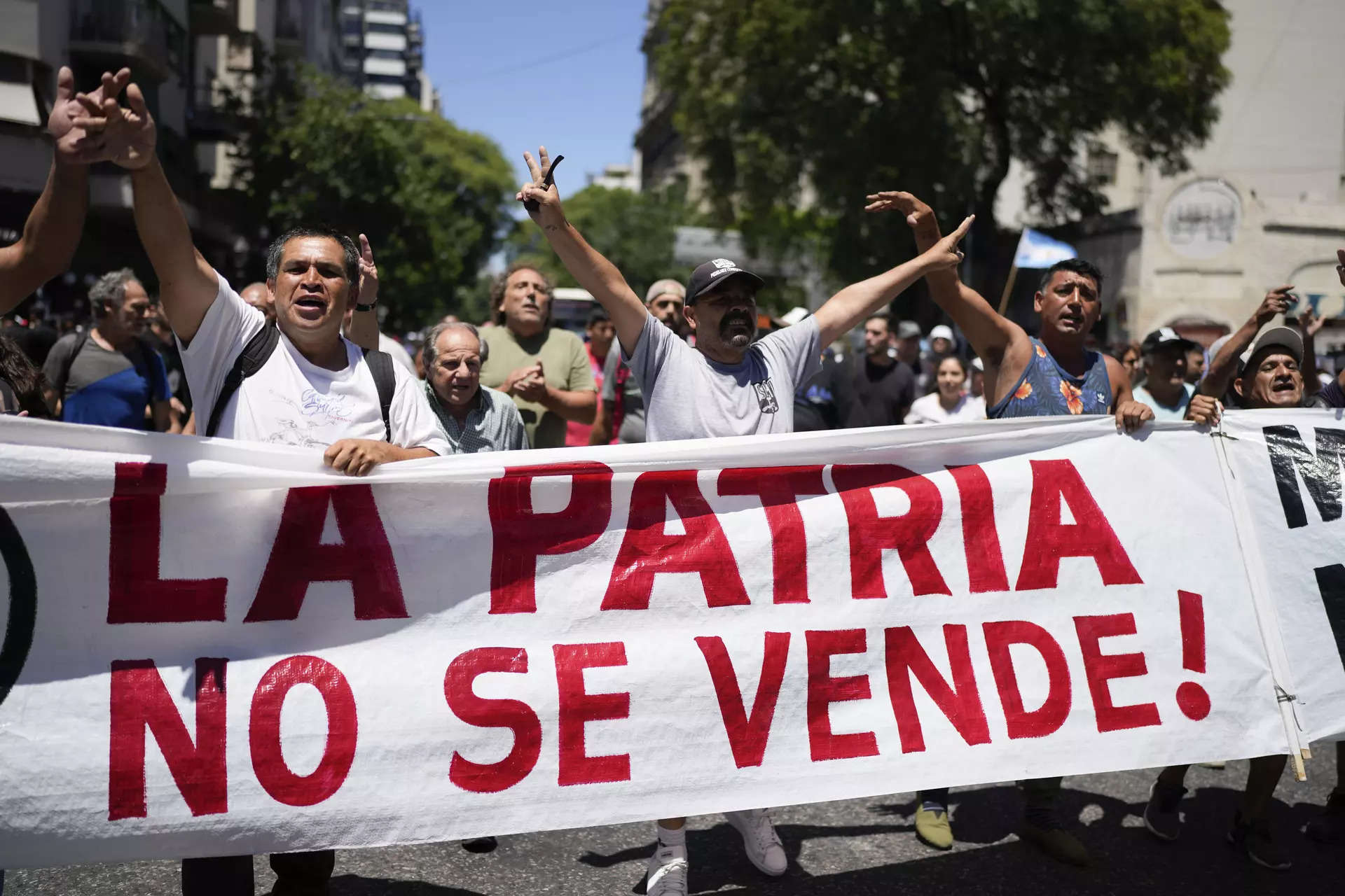 Argentina’s Strike: Unions And Streets Protest Javier Milei’s Austerity ...