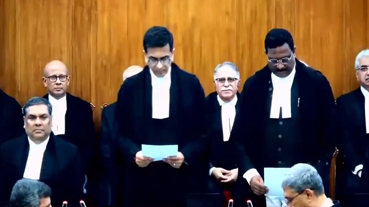 Justice Prasanna B Varale Takes Oath As Supreme Court Judge, Becomes ...