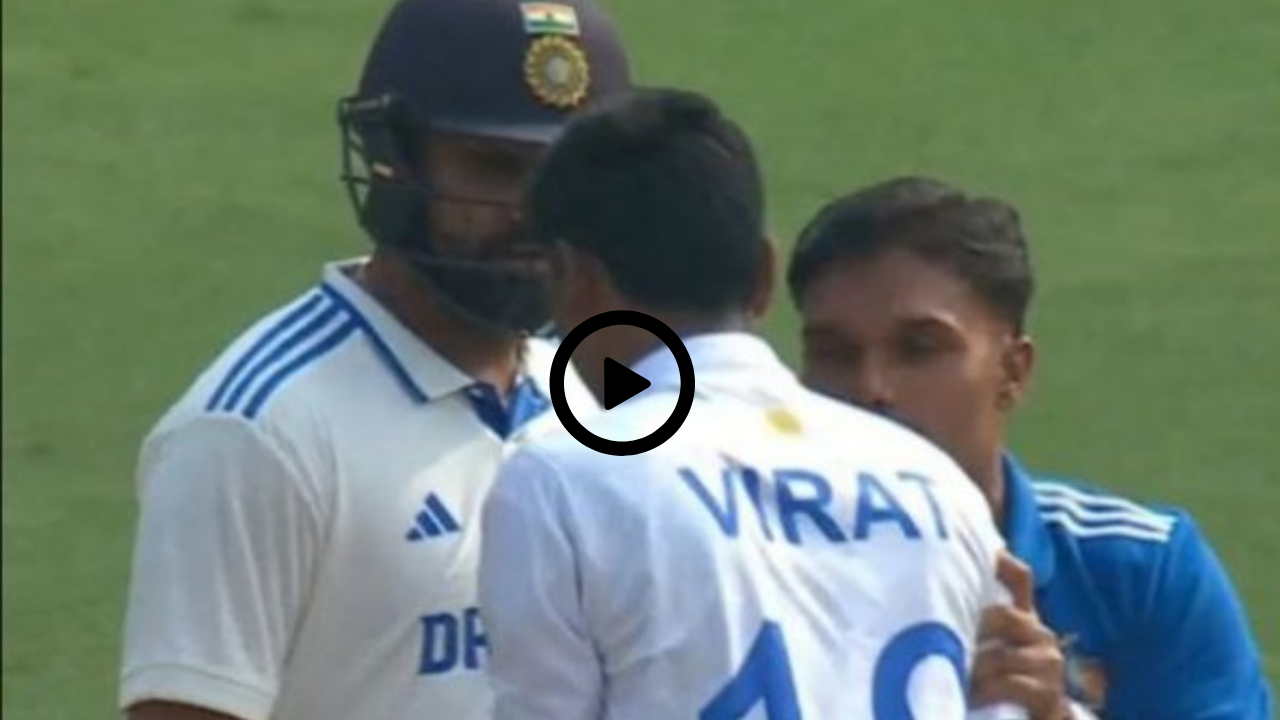Rohit Sharma Fan Breaches Security, Runs On Field To Hug Indian Captain ...