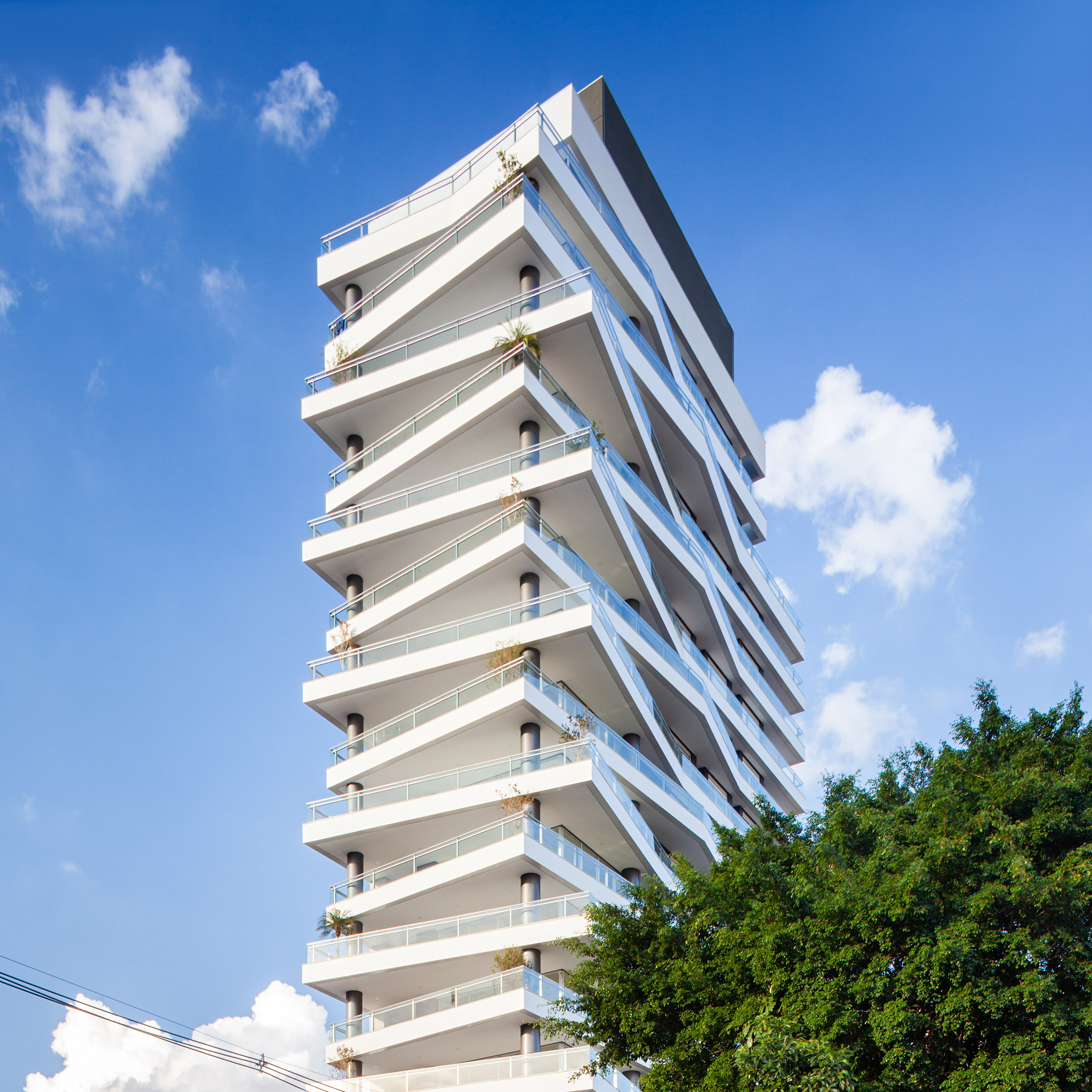 ten buildings that make a sculptural feature of their balconies
