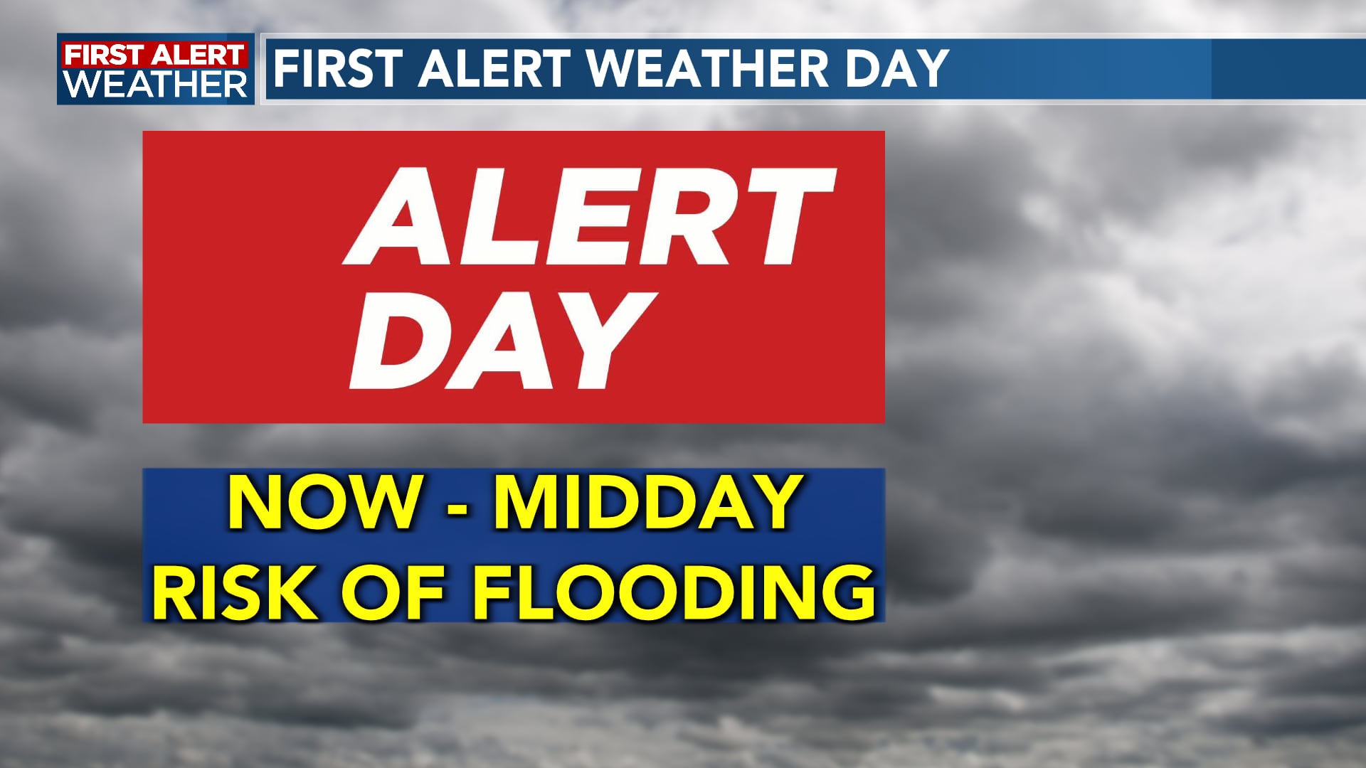 First Alert Forecast: Early Storms Adding To Threat Of Flooding, Calmer ...