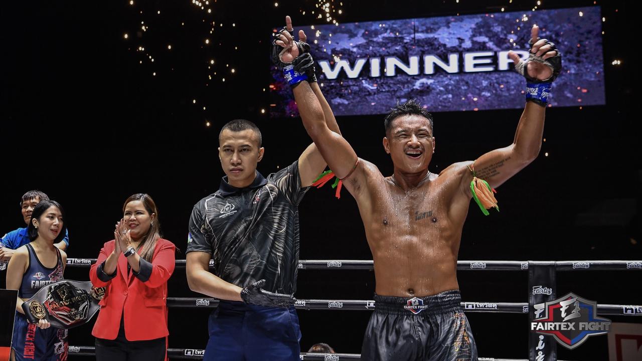 “แฟร์เท็กซ์ไฟต์” จับมือ “ไทวัสดุ” fairtex fight x thaiwatsadu champions