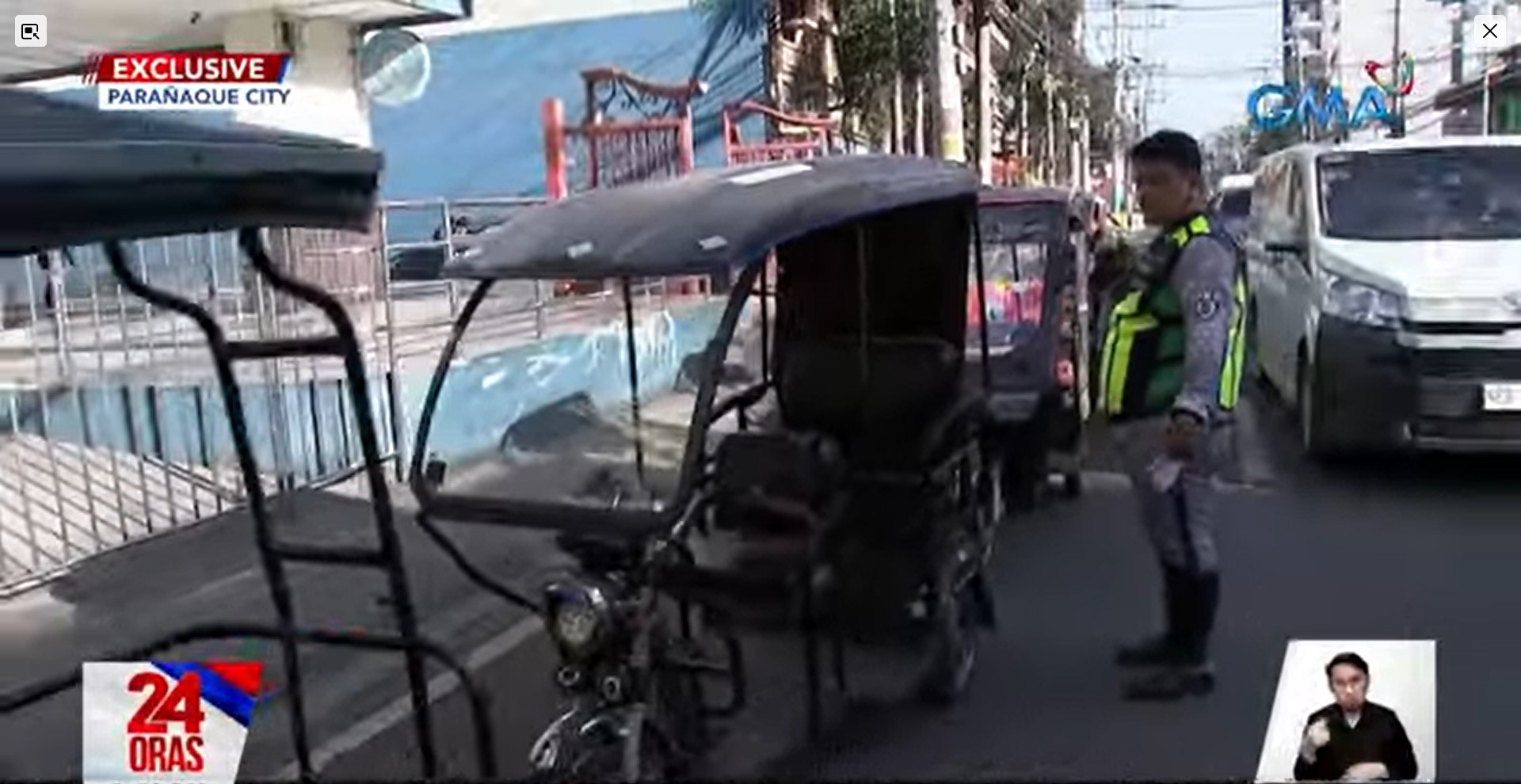 e-trikes, illegally-parked vehicles impounded in parañaque city