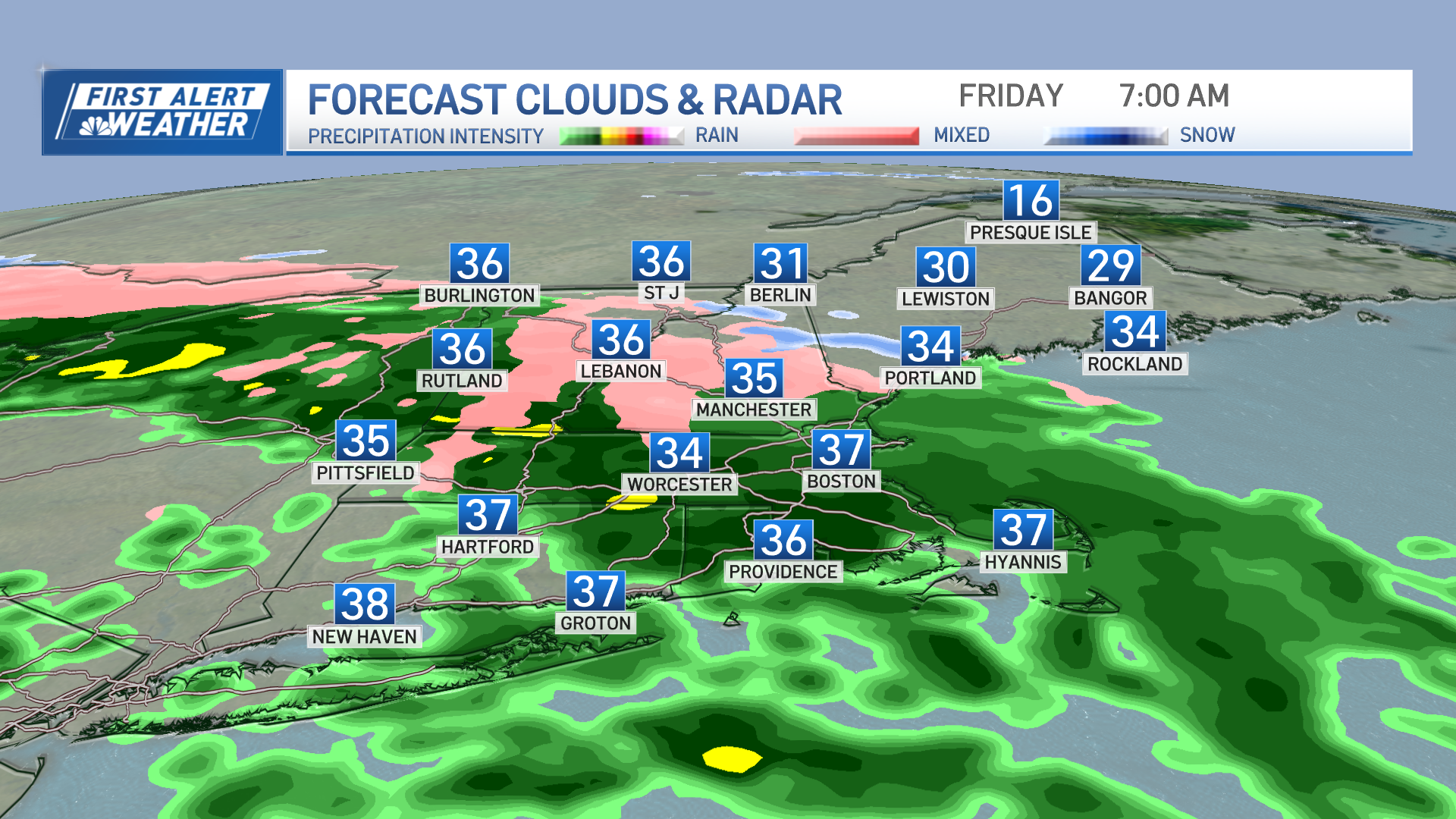 Double Dose Of Winter Storms: Rain, Wintry Mix Overnight, Snow Sunday ...