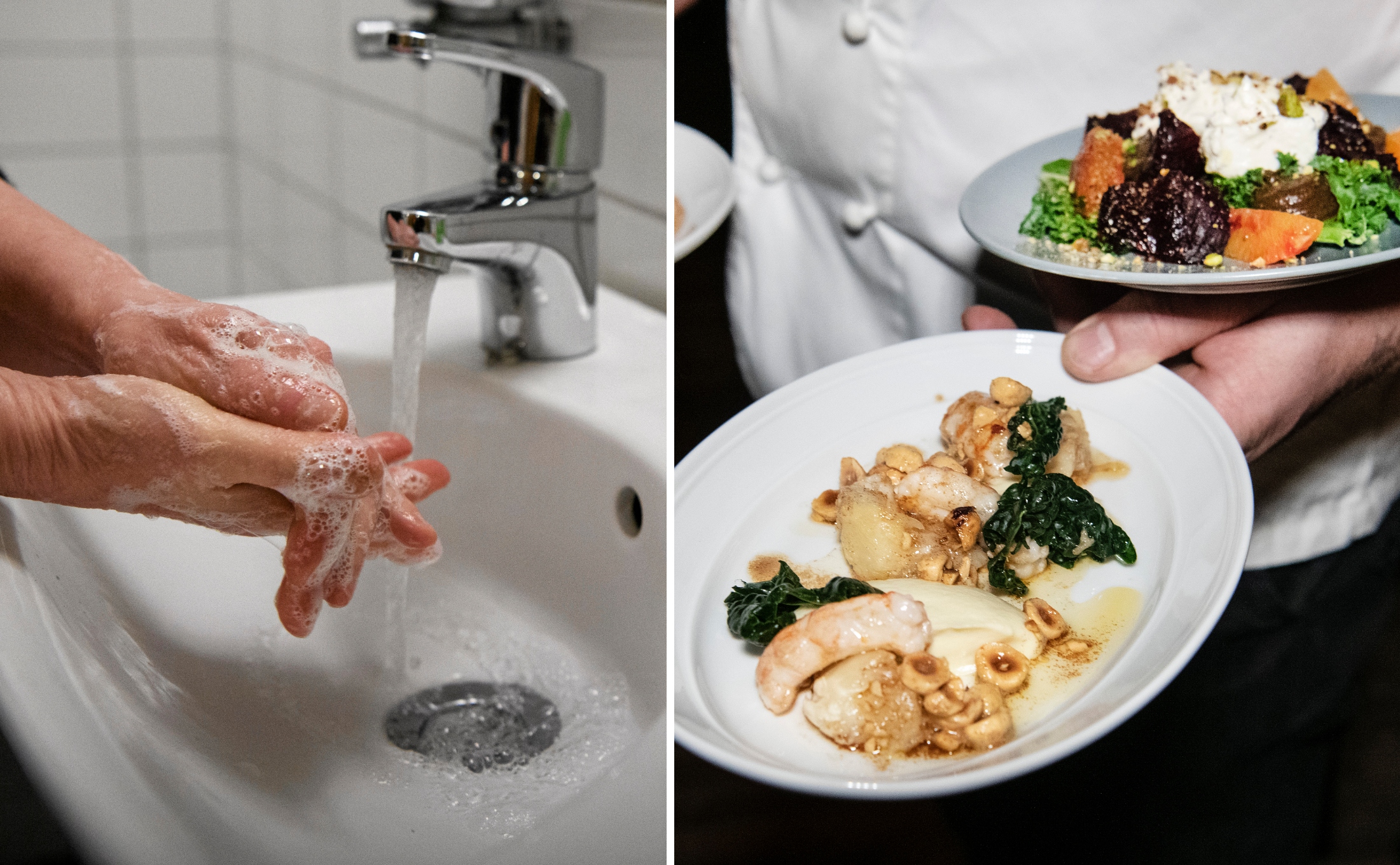 bristande hygien hos personalen på populär restaurang – använde inte tvål