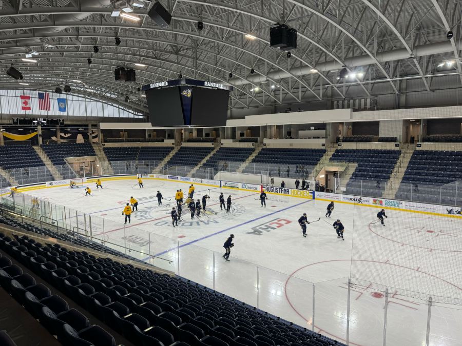 A Look Inside Augustana’s New Hockey Arena