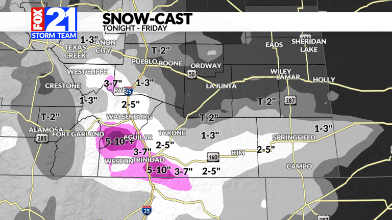 Snow Set To Impact Friday Morning Commute 3691