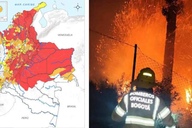 atención: aumentan municipios en alerta, hay 977 bajo amenaza de incendios