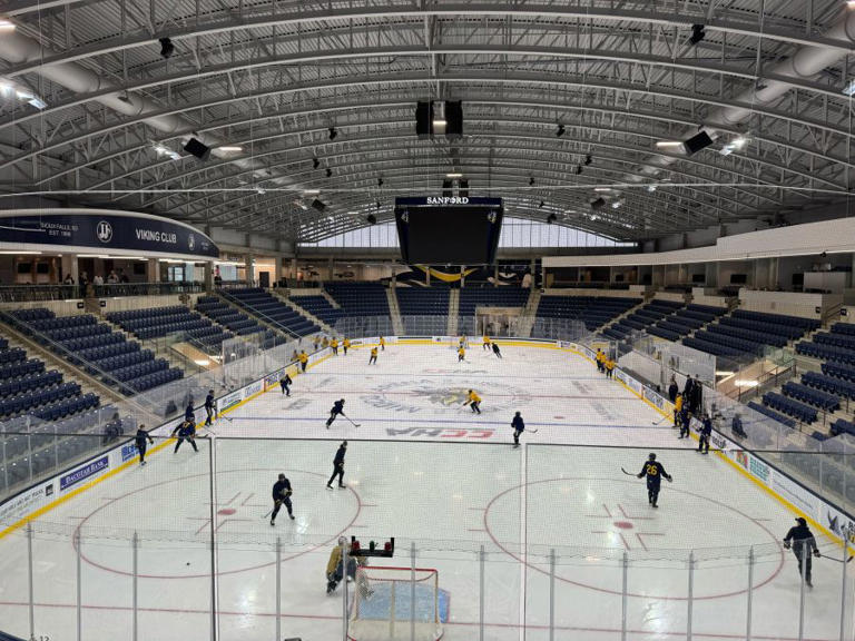 A look inside Augustana’s new hockey arena