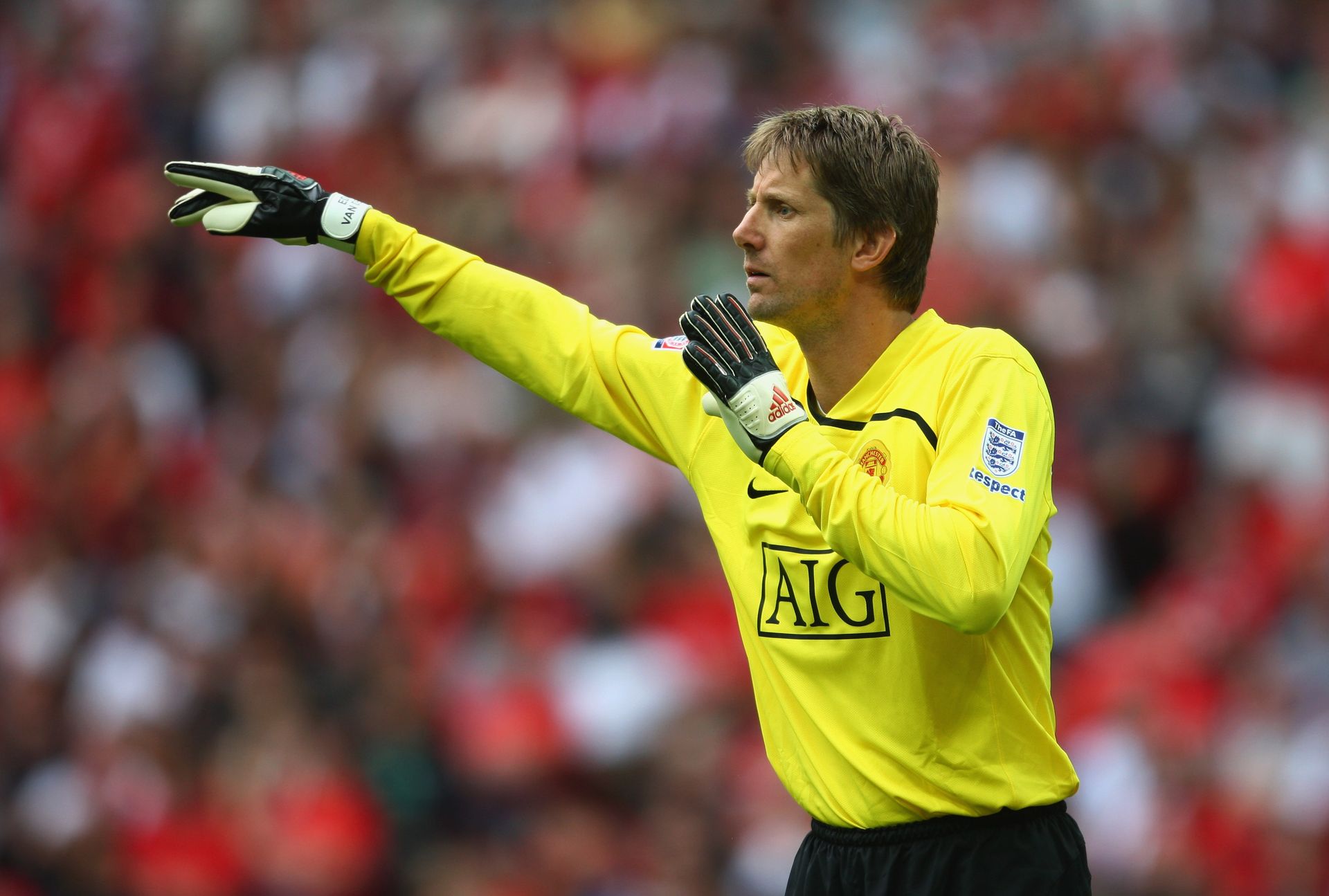<p>                     One of the most consistent goalkeepers of the 2000s, Edwin van der Sar won 130 caps for the Netherlands between 1995 and 2008.                   </p>                                      <p>                     Named European goalkeeper of the year in 2009, Van der Sar won a series of trophies as a Manchester United player – including the Champions League in 2008 – and was one of the best of his generation.                   </p>