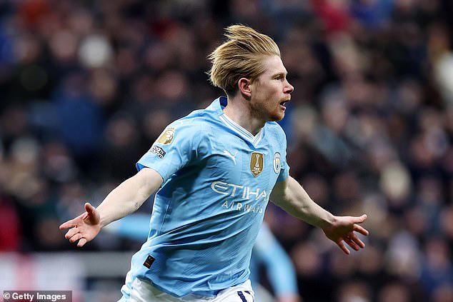 Kevin De Bruyne is most decisive attacking midfielder of 21st century