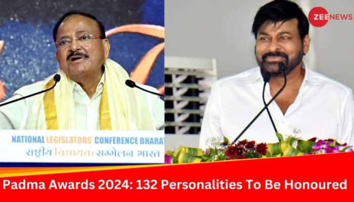 Padma Awards 2024: Venkaiah Naidu, Chiranjeevi, Vyjayantimala Among 132 ...