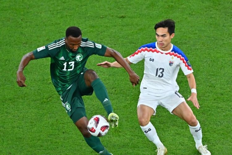 hasil piala asia 2023 - banjir gol yang dianulir, laga arab saudi vs thailand tanpa pemenang