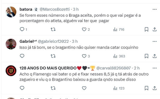 Flamengo topa tudo por destaque do Brasileirão e prepara oferta de R$ 37 milhões por acordo