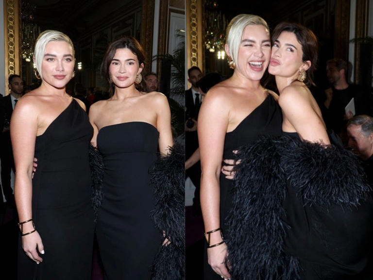 Florence Pugh poses with Kylie Jenner amid relationship with Timothée ...