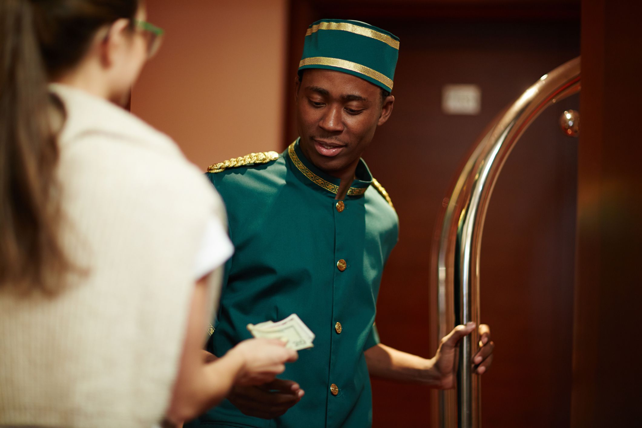<p>An often-overlooked aspect of hotel etiquette is the <a href="https://blog.cheapism.com/tipping-rules/">practice of tipping</a>. For hotel staff, including housekeepers, bellhops, and concierge services, it means a lot for guests to recognize their hard work. Tipping is not just a gesture of appreciation but also an acknowledgment of their dedicated service. </p><p>Generally, you can expect to tip housekeeping about $3 or $5 each day, bellhops for helping with luggage, and concierge staff if they go above and beyond like helping you secure hard-to-get reservations. </p><div class="rich-text"><p>This article was originally published on <a href="https://blog.cheapism.com/things-you-should-never-do-hotel-room/">Cheapism</a></p></div>