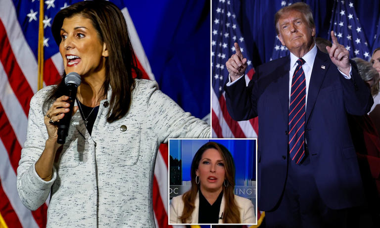 Nikki goes to war with the RNC over plan to name Trump the 'presumptive ...