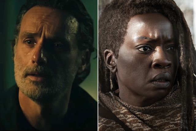 rick and michonne search a 'broken world' for each other in new“ the walking dead: the ones who live” trailer