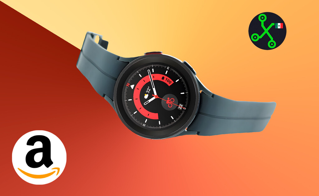 amazon, samsung galaxy watch5 pro: el reloj más premium de la compañía coreana con su precio mínimo histórico en amazon méxico