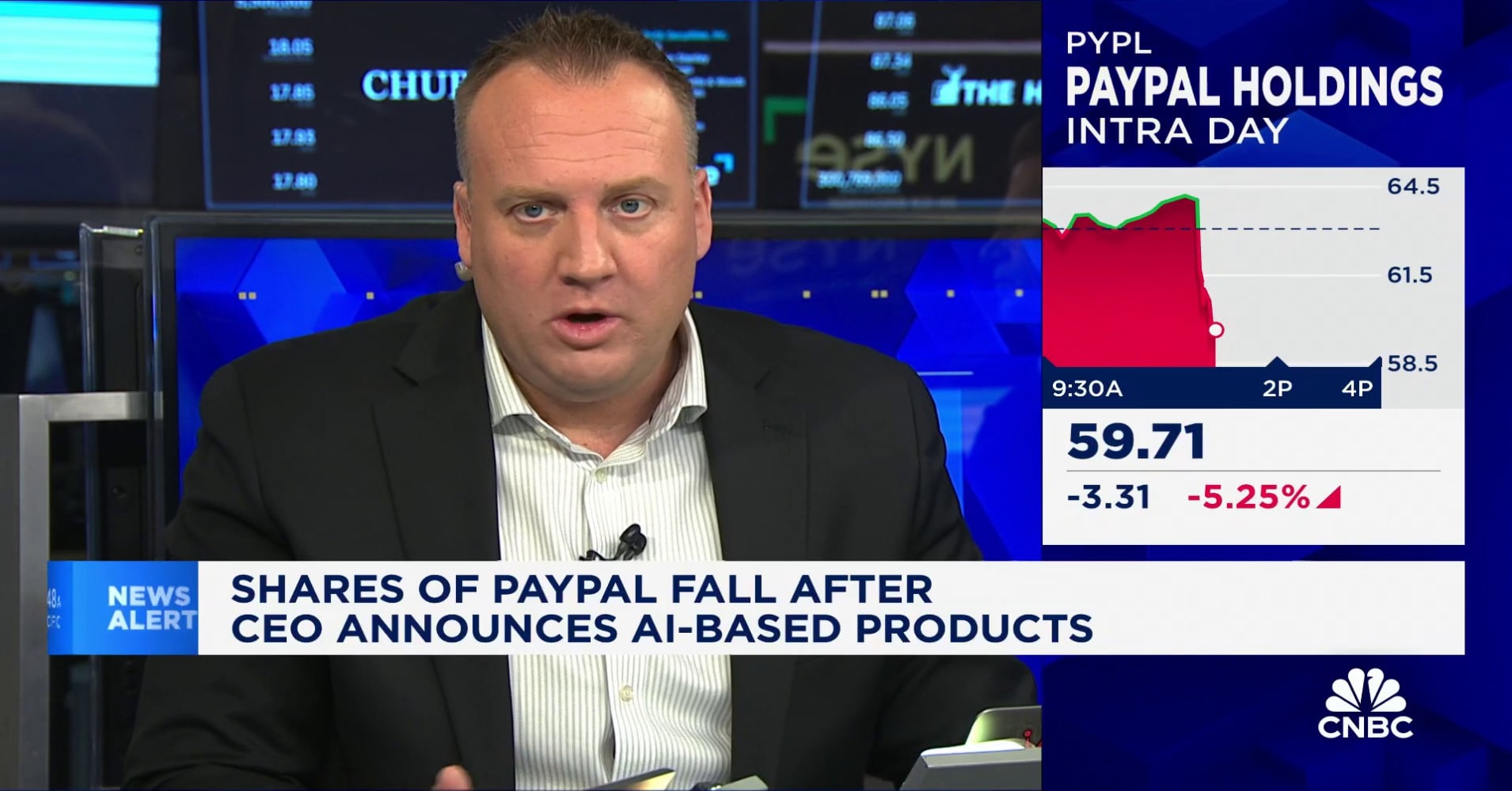 PayPal Shares Fall After CEO Announces AI Based Products   BB1hgjYX.img