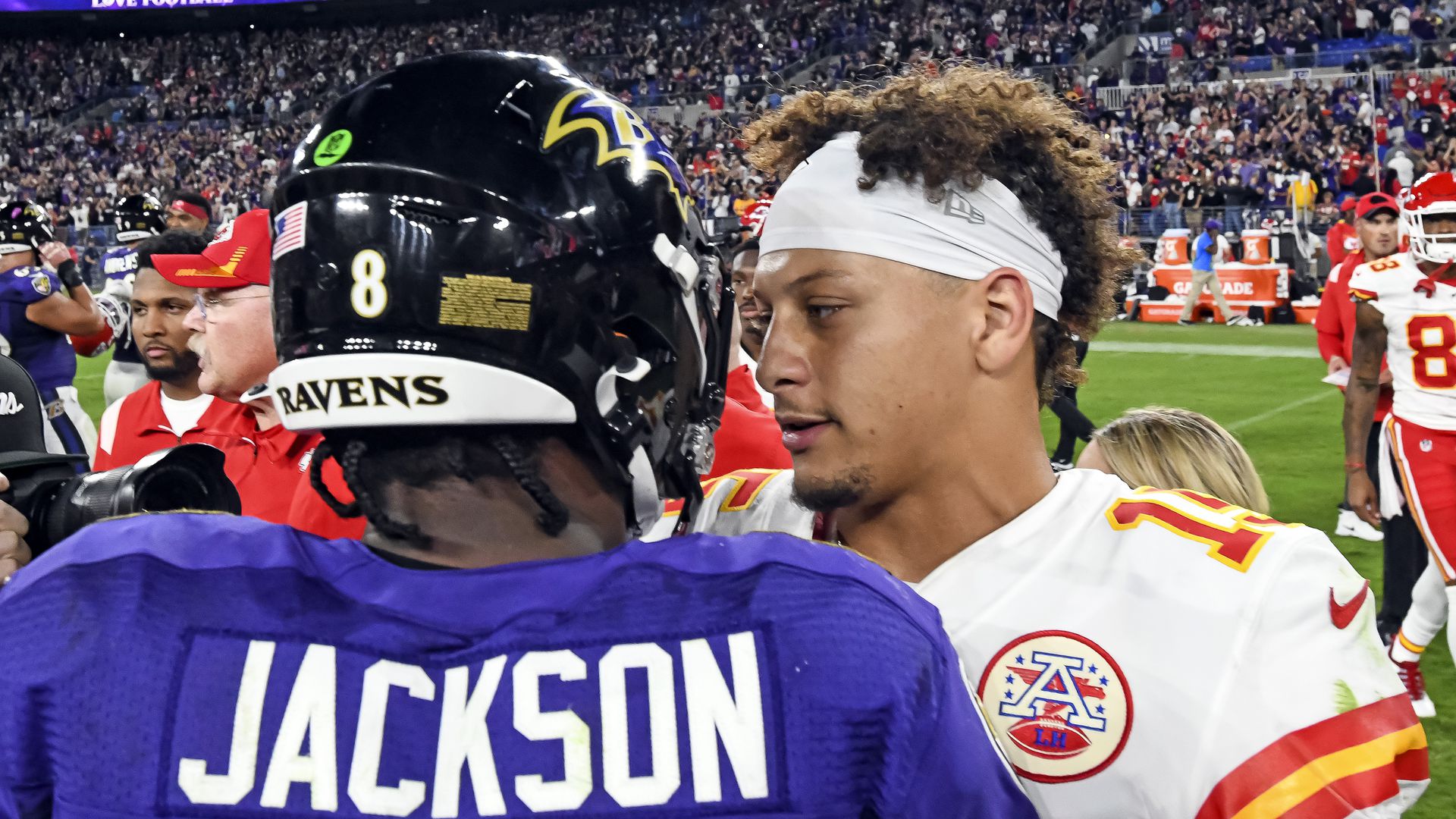 Patrick Mahomes Welcomes First Playoff Matchup Vs. Lamar Jackson