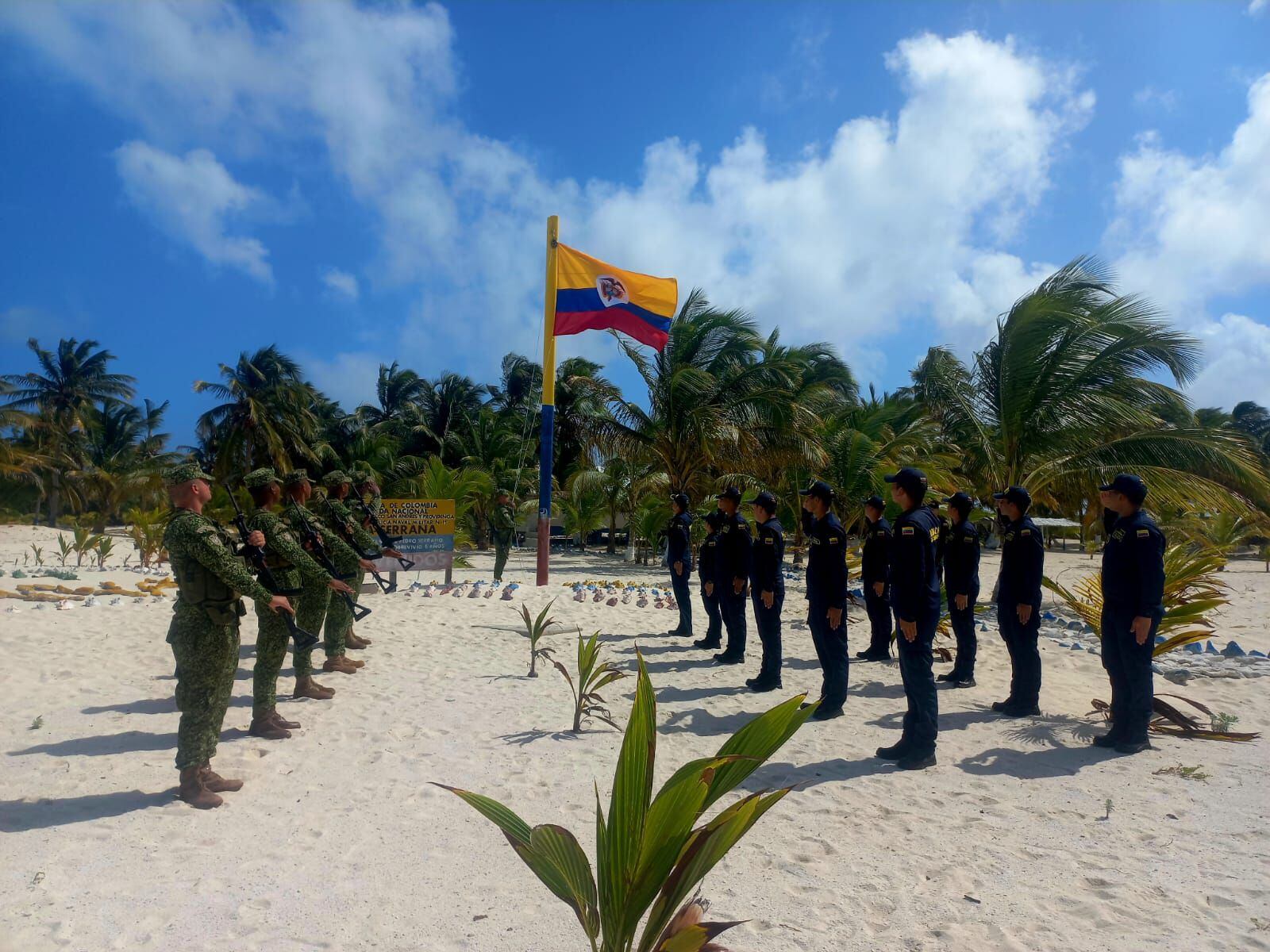 la armada en serrana: la remota isla colombiana que apetecía nicaragua