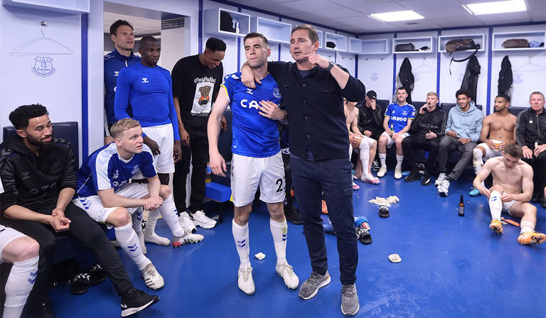 Seamus Coleman worked with Frank Lampard during the latter’s time as Everton boss. Pic: Tony McArdle/Everton FC via Getty Images