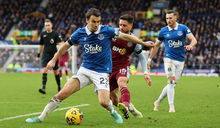 Seamus Coleman made his 355th Premier League appearance for Everton – a club record – . Pic: Jan Kruger/Getty Images