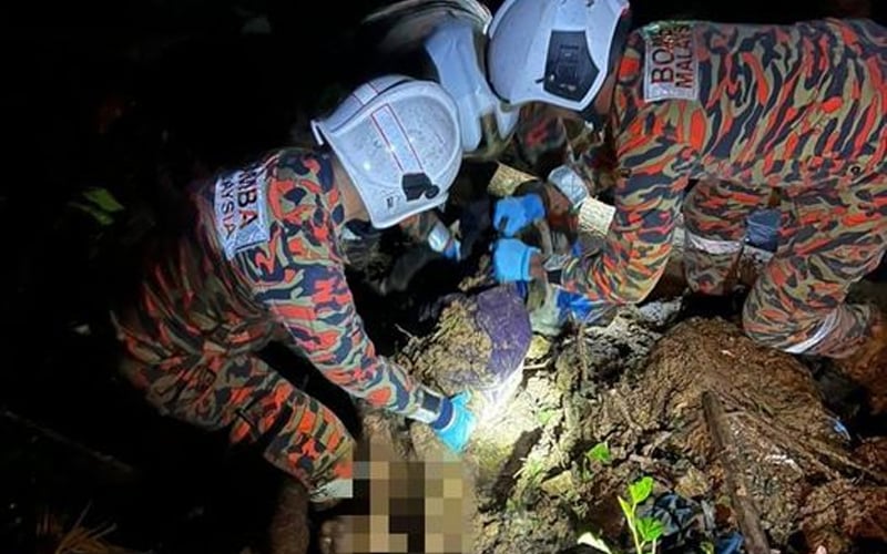 search continues for 4 buried in cameron highlands landslide