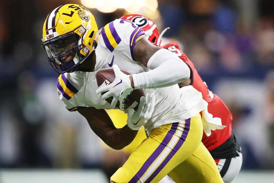 Patriots Rookie Receiver, Former LSU Player Kayshon Boutte Arrested For ...