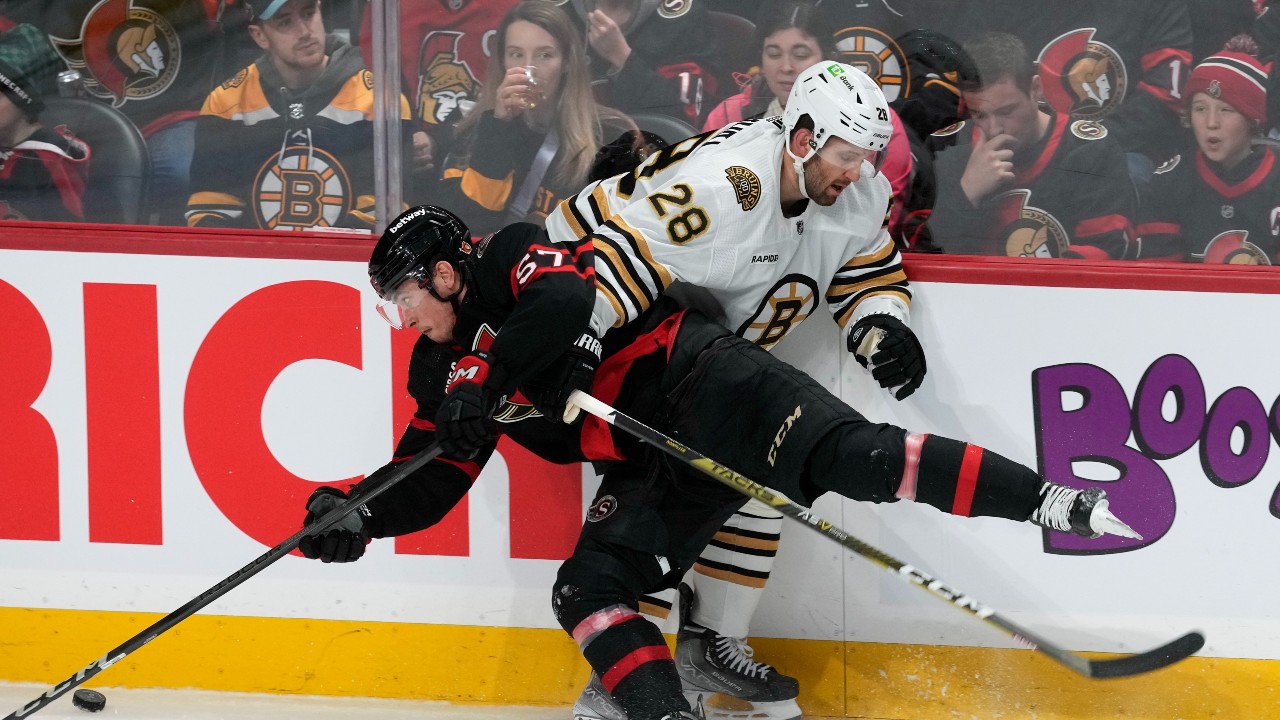 Marchand Scores Overtime Winner As Bruins Edge Senators