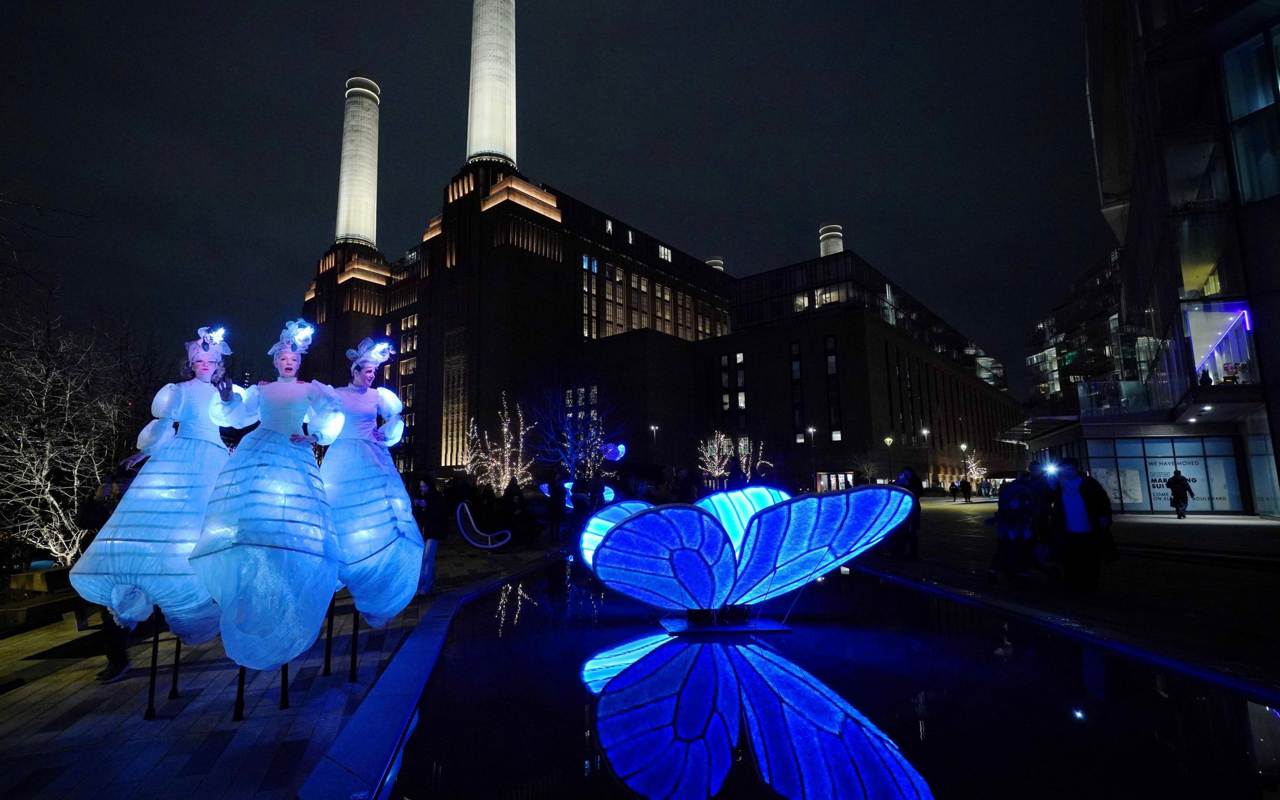 In pictures Power to the people at Battersea’s free Light Festival