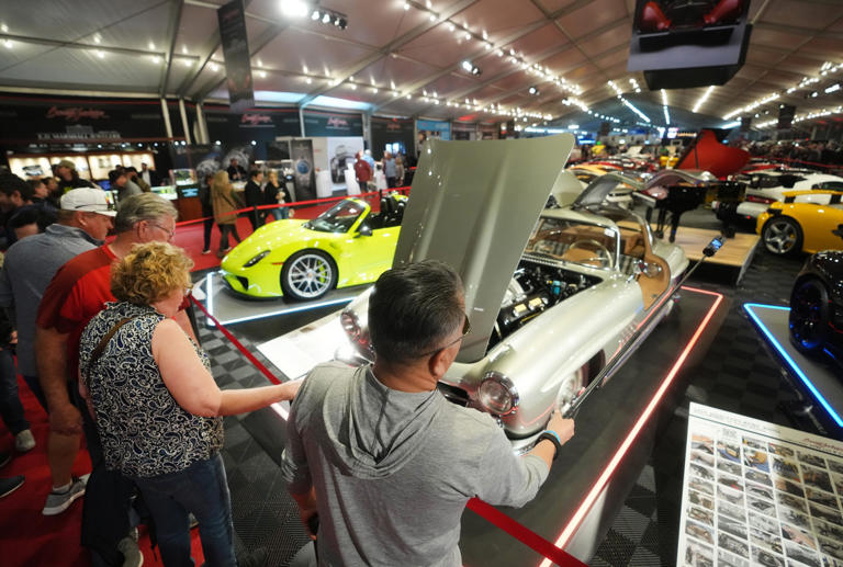 Take a look at the coolest cars at the BarrettJackson auction and car