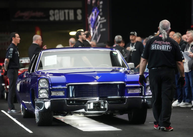 Take a look at the coolest cars at the BarrettJackson auction and car