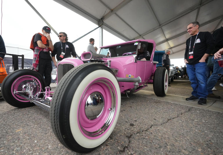 Take a look at the coolest cars at the BarrettJackson auction and car