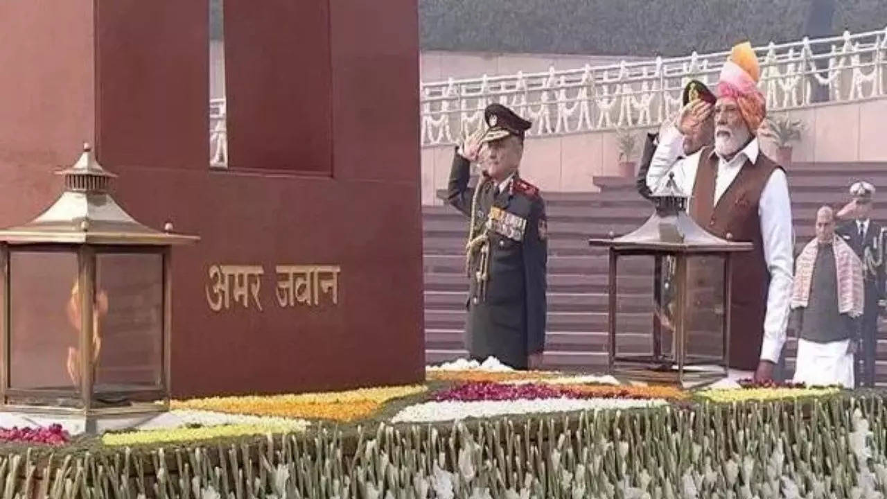 Republic Day 2024 Celebrations Commences With PM Modi Paying Homage To   BB1hhwm8.img