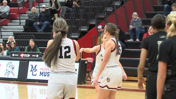 Mcdonald County Lady Mustangs Earn Their 14th Win Of The Season With A 